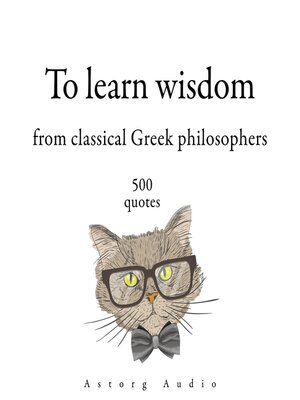 cover image of 500 Quotes to Learn Wisdom from Classical Greek Philosophers